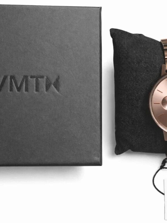 MVMT Nova Orion 38mm Titanium Rose Gold Tone Bracelet Watch Womens Quartz - New main image 10